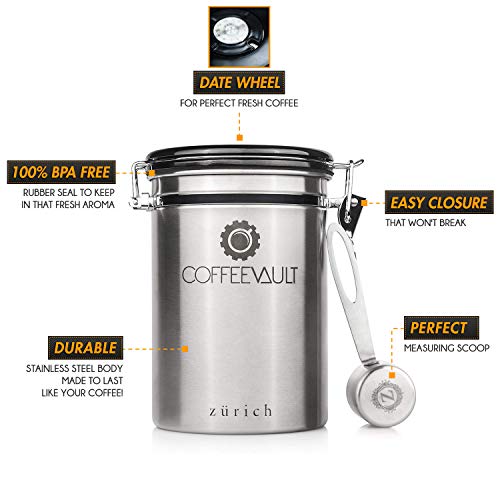 Zurich Coffee Container Airtight Storage