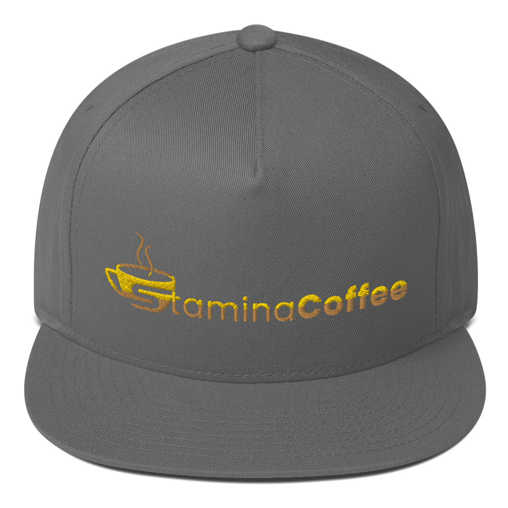 Stamina Coffee Flat Bill Cap