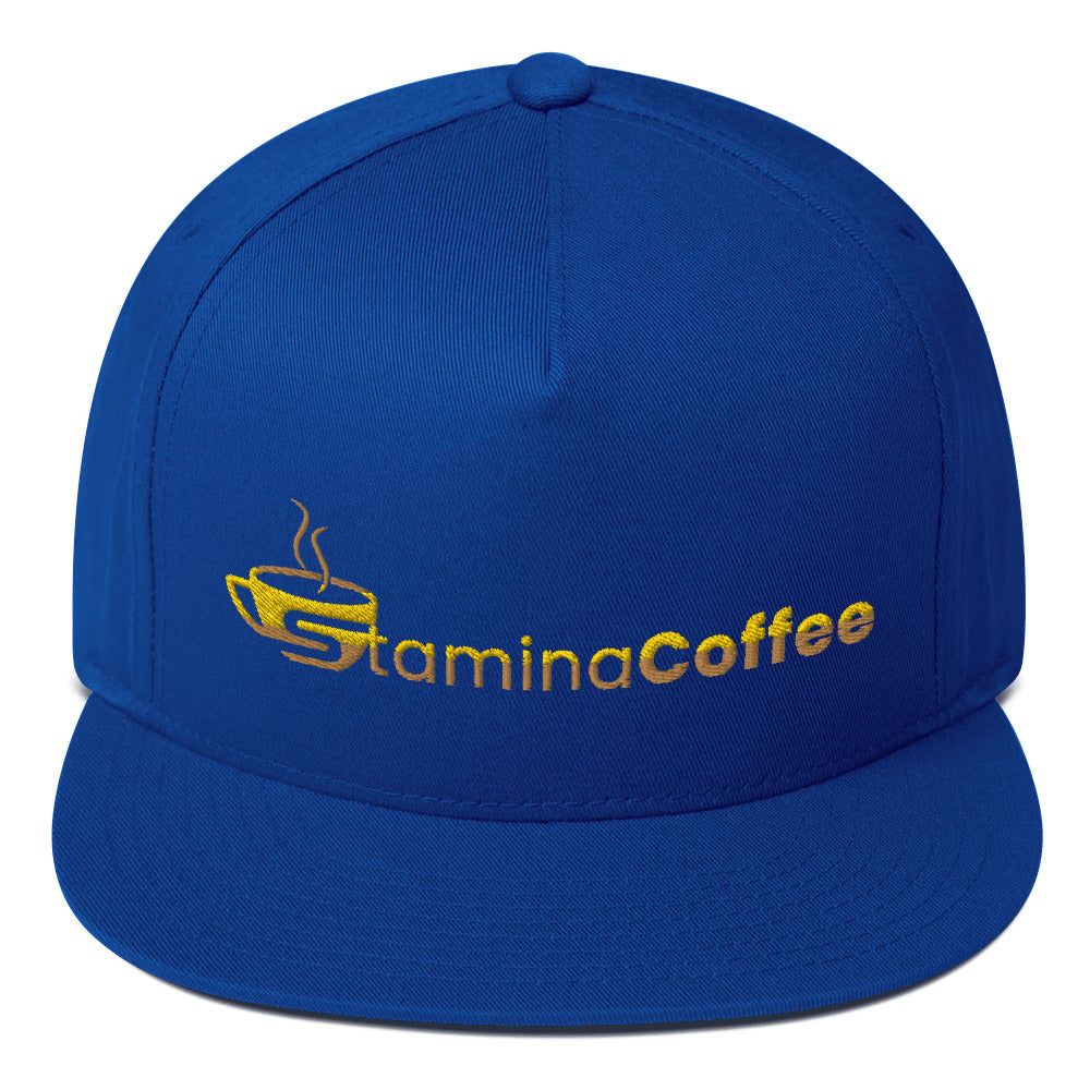 Stamina Coffee Flat Bill Cap