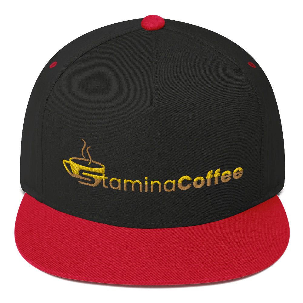 Stamina Coffee Flat Bill Cap