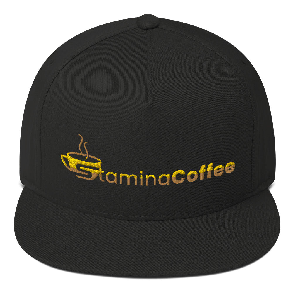 Stamina Coffee Flat Bill Cap