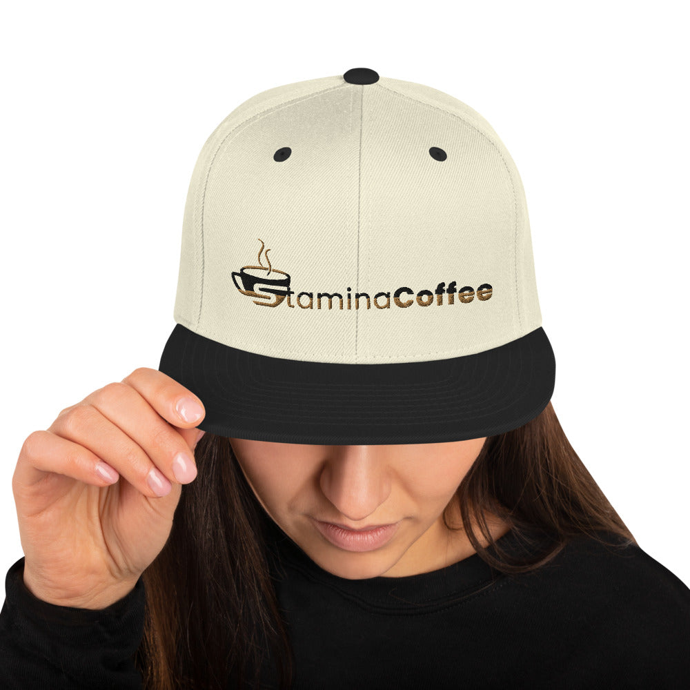 Stamina Coffee Snapback Hat