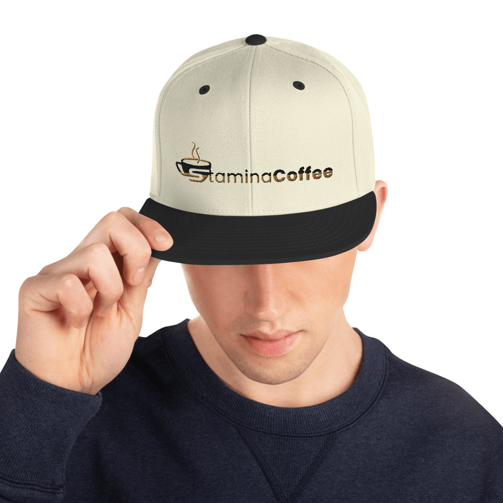 Stamina Coffee Snapback Hat