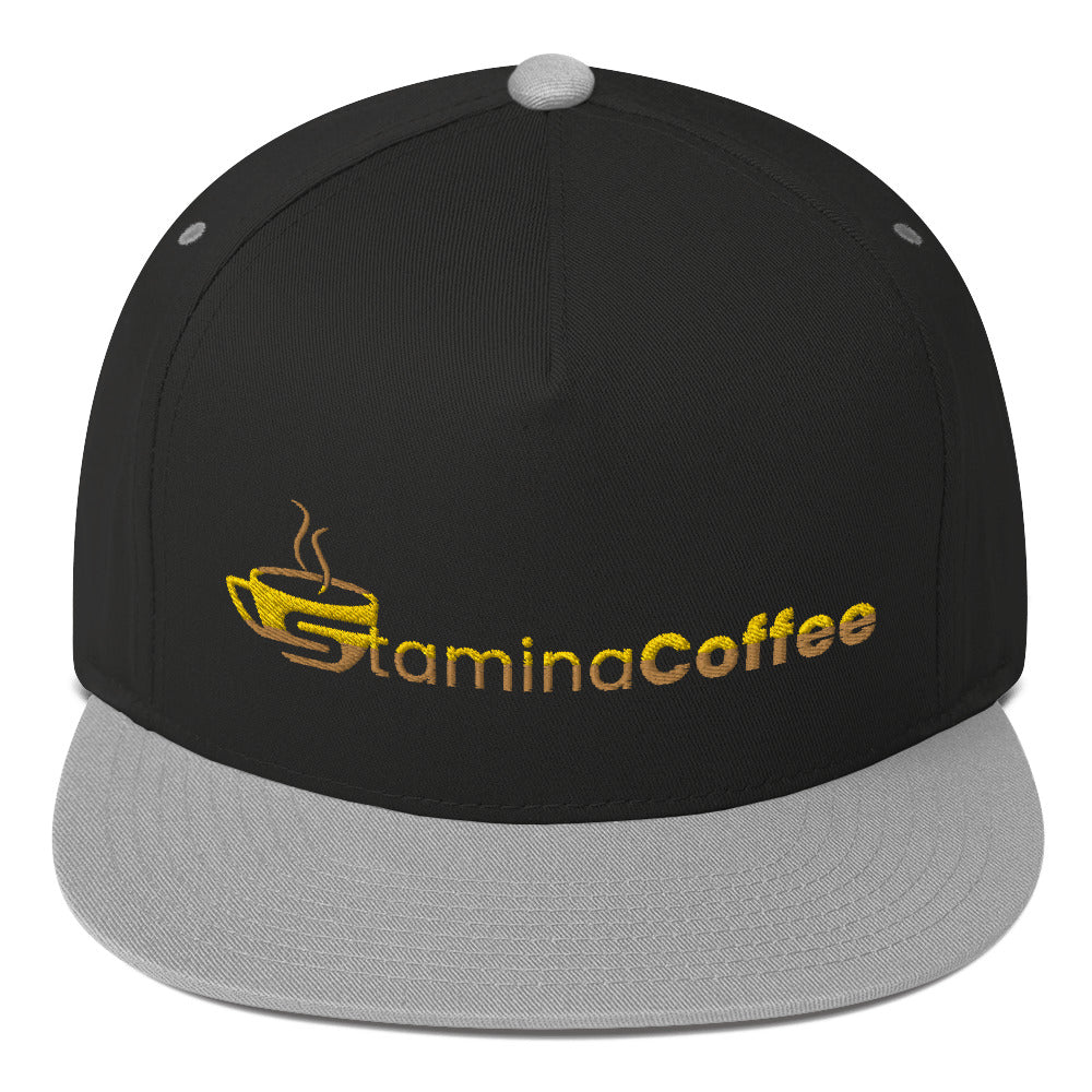 Stamina Coffee Flat Bill Cap