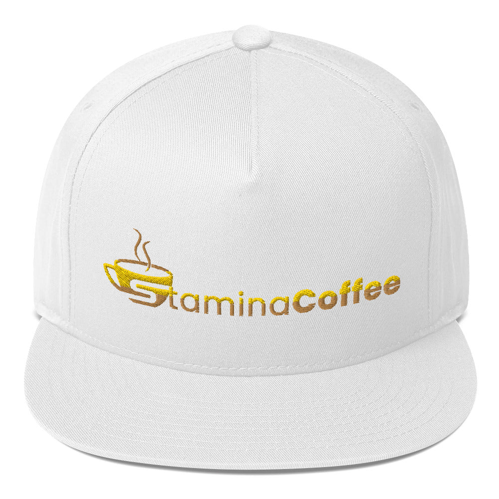 Stamina Coffee Flat Bill Cap